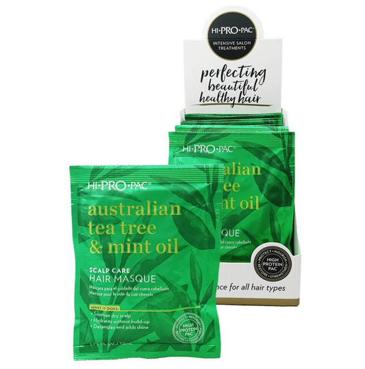 HI PRO PAC AUSTRALIAN TEA TREE & MINT OIL HAIR MASQ