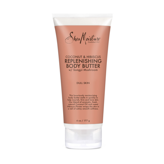 SHEA MOISTURE COCONUT & HIBISCUS ILLUMINATING BODY BUTTER 6OZ