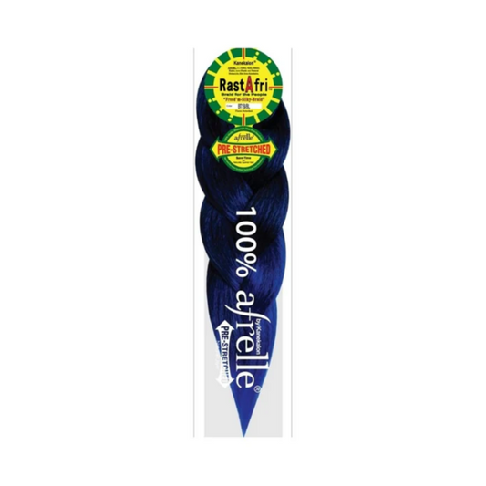 RASTAFRI SILKY BRAID 52'' PLUS COLOR BT1B/BLUE
