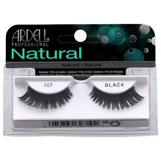 ARDELL EYELASHES NATURAL BLACK 107