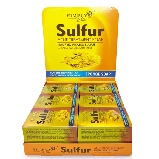 SIMPLY BELLA SULFUR ACNE TREATMENT SOAP