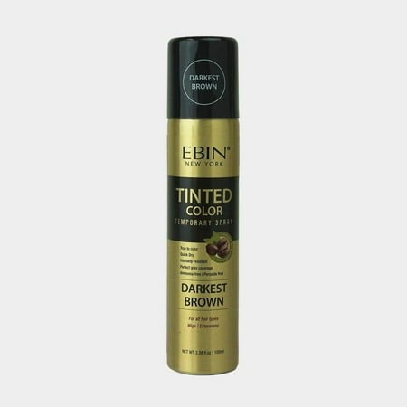 EBIN TINTED COLOR SPRAY DARKEST BROWN