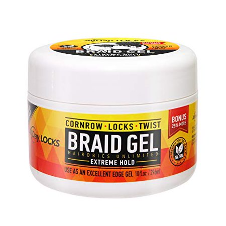 ALL DAY LOCK BRAID GEL CORNROW LOCKS TWIST 10FL OZ