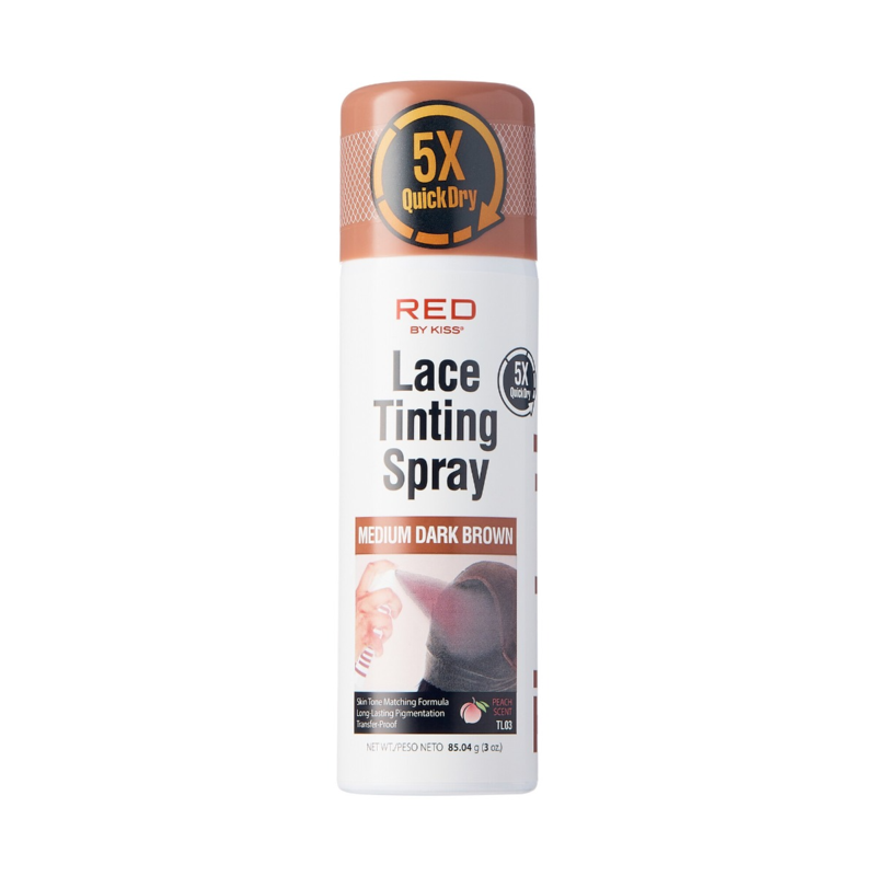RED BY KISS LACE TINTING SPRAY TL07 MEDIUM DARK BROWN