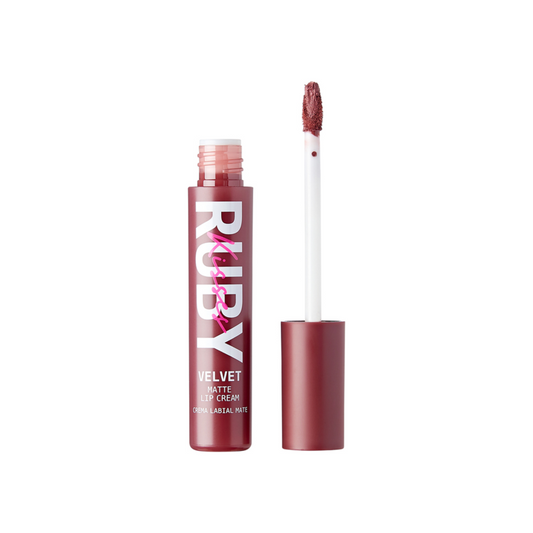 RUBY KISSES VELVET MAT LIP CRE VLC07 CINDER ROSE