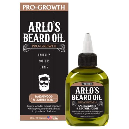 ARLOS BEARD OIL PRO GROWTH SANDALWOOD & LEATHER SCENT