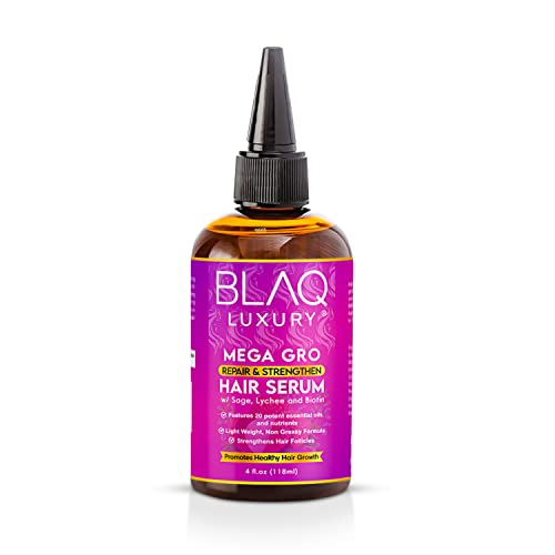 BLAQ LUXURY MEGA GRO HAIR SERUM 4FL OZ