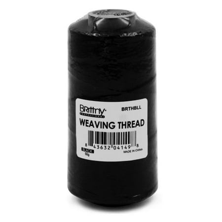 DREAM WORLD WEAVING THREAD BRTHBLL BLACK 50G