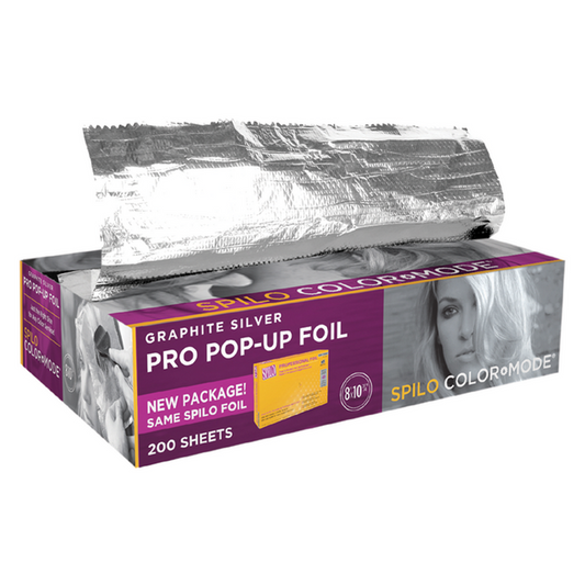SPILO GRAPHITE SILVER PRO POP UP FOIL 200 SHEETS