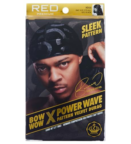 RED BY KISS VELVET DURAG HD98