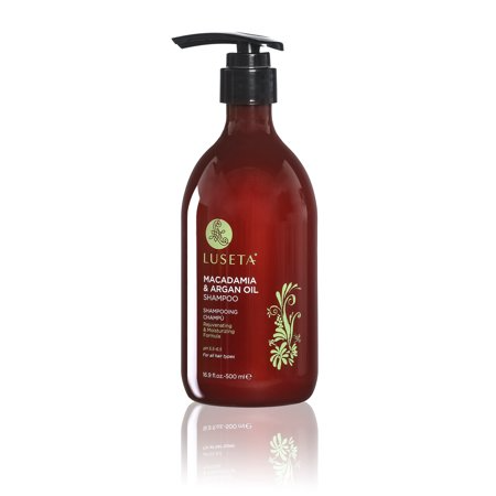 LUSETA BEAUTY MACADAMIA & ARGAN OIL SHAMPOO 16.9FL OZ