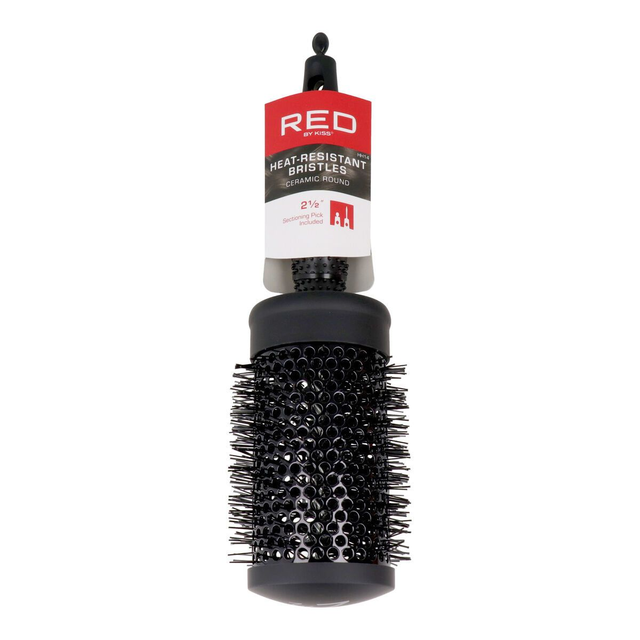 RED BY KISS CERAMIC ROUND BRUSH 2 1/2'' HH14