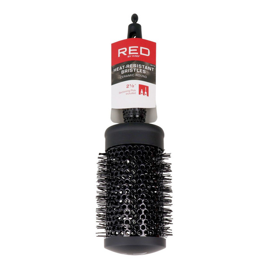 RED BY KISS CERAMIC ROUND BRUSH 2 1/2'' HH14