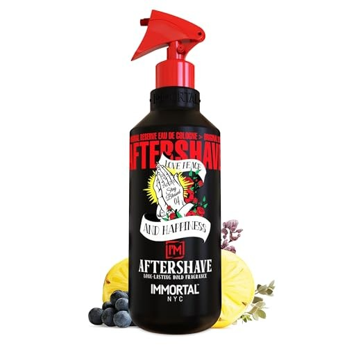 IMMORTAL AFTERSHAVE BLACK