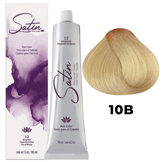 SATIN HAIR COLOR 10B ULTRA LIGHT BEIGE BLONDE