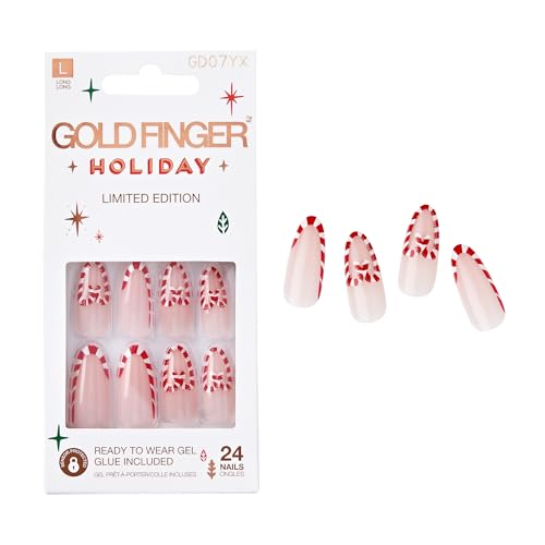 KISS NAIL HOLIDAY GD07YX