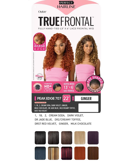 OUTRE WIG PEAK EDGE 707 COLOR DRST RED VELVET