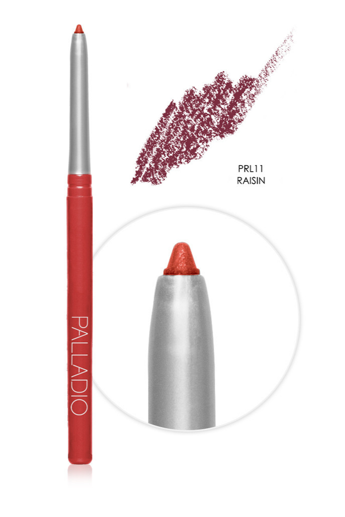 PALLADIO RETRACTABLE LIP LINER RAISIN PRL11