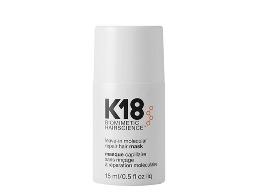 K18 BIOMIMETIC HAIRSCIENCE LEAVE IN REPAIR HAIR MASK 0.5FL OZ