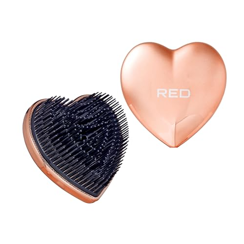 RED BY KISS GOLD SWEET HEART BRUSH HH233