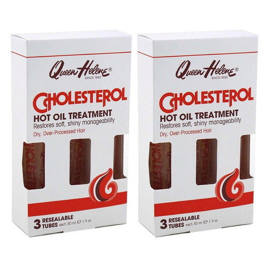 QUEEN HELENE CHOLESTEROL HOT OIL TREATMENT PACK