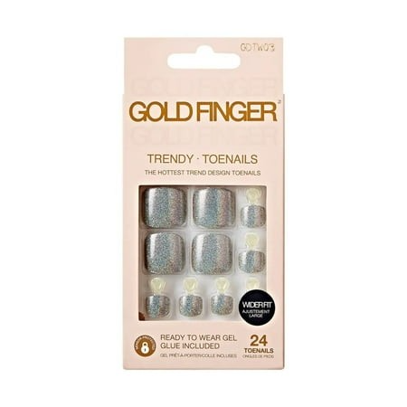 KISS NEW YORK TOENAILS GDTW03