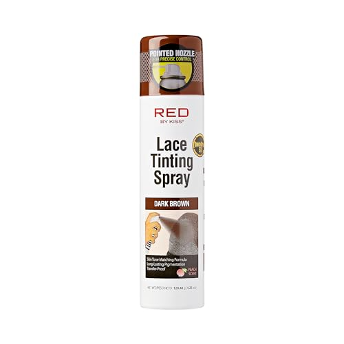 RED BY KISS LACE TINTING SPRAY TL08 DARK BROWN