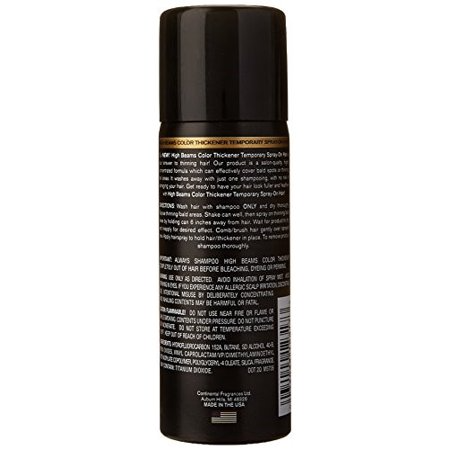 HIGH BEAMS TEMPORARY SPRAY ON HAIRCOLOR #11 BLACK
