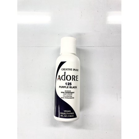 ADORE HAIR COLOR PURPLE BLACK 125