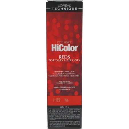 LOREAL HICOLOR H8 RED FIRE