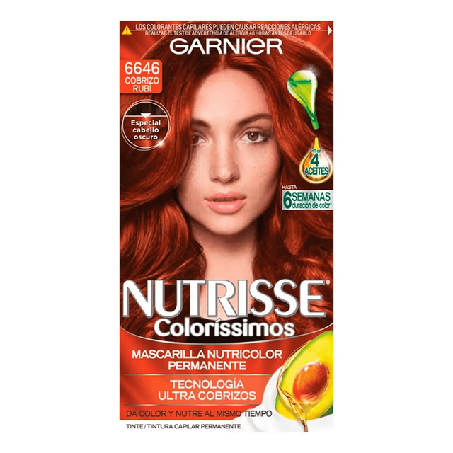 GARNIER HAIR COLOR 6646 COBRIZO RUBI