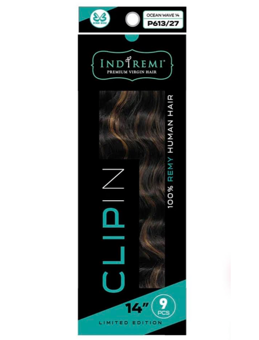 BOBI BOSS INDIREMI HAIR 9PCS OCEAN WAVE 14'' COLOR P4/30