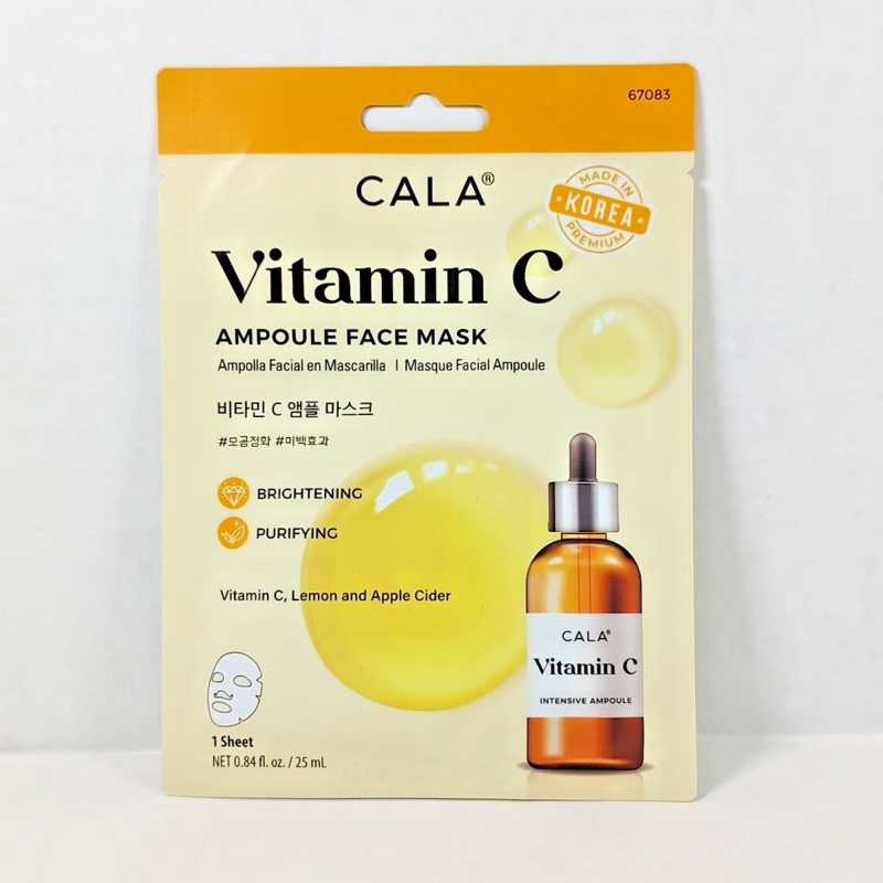 CALA FACE MASK VITAMIN C 67083