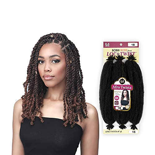 BOBBI BOSS AFRO TWISTA18 3X 18'' COLOR 1B