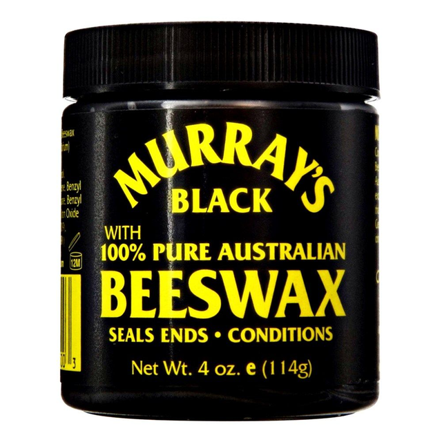 MURRAY'S BLACK PURE AUSTRALIAN BEESWAX 4OZ