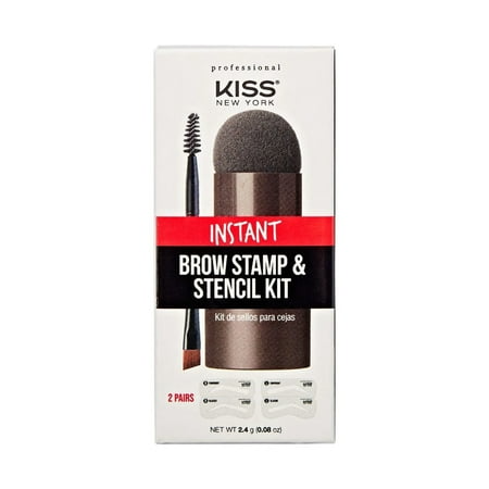 KISS NEW YORK STA02 BROW STAMP & STENCIL KIT