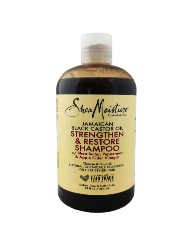 SHEA MOISTURE STRENGHTEN & RESTORE SHAMPOO 13FL OZ