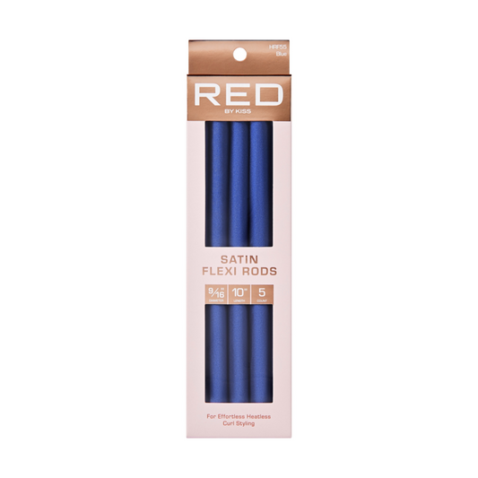 RED BY KISS SATIN FLEXI RODS 9/16'' HRF55
