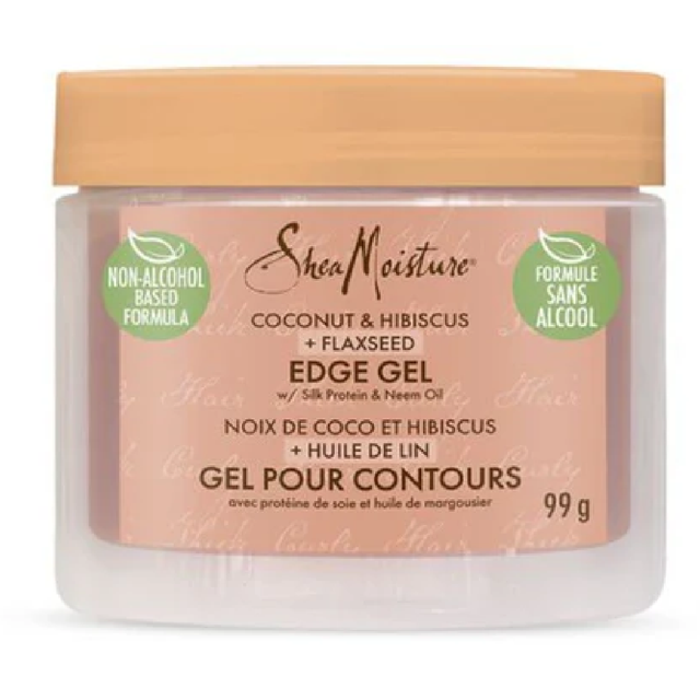 SHEA MOISTURE EDGE GEL COCONUT & HIBISCUS + FLAXSEED 3.5OZ