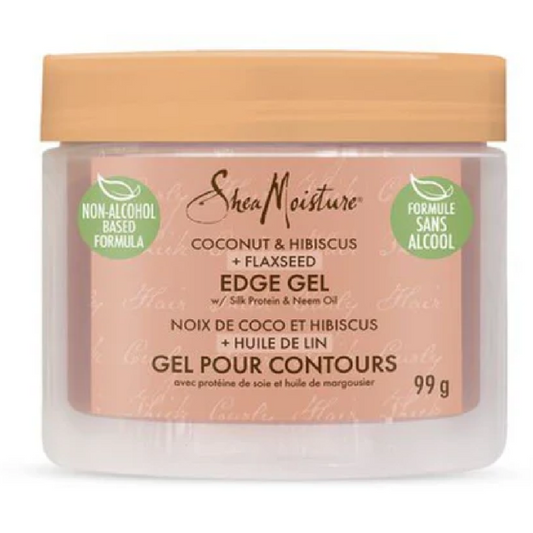 SHEA MOISTURE EDGE GEL COCONUT & HIBISCUS + FLAXSEED 3.5OZ