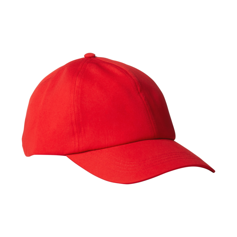 RED BY KISS SILKY BASEBALL CAP RED FH007