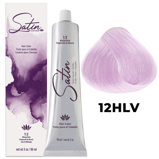 SATIN HAIR COLOR 12 HLV HIGH LIFT VIOLET BLONDE