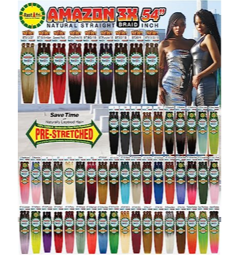 RASTAFRI AMAZON 3X PLUS 54'' COLOR 27