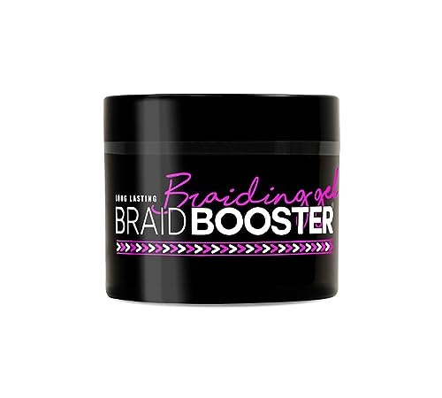 EDGE BOOSTER BRAIDING GEL HOT PINK 7.25OZ