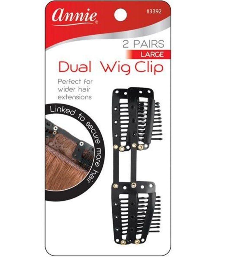 ANNIE DUAL WIG CLIP LARGE #3392