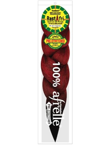 RASTAFRI SILKY BRAID SINGLE COLOR BT.T.RED/1B
