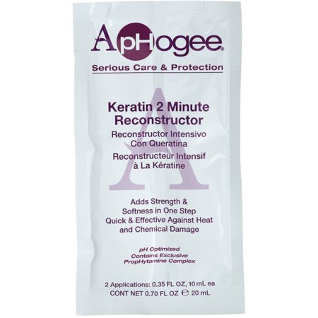 APHOGEE SERIUS CARE & PROTECT. KERATIN 2 MINUTE RECONSTRUCTOR PACK