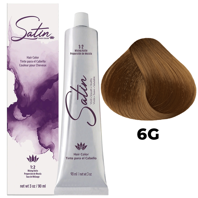SATIN HAIR COLOR 6G DARK GOLDEN BLONDE/RUBIO
