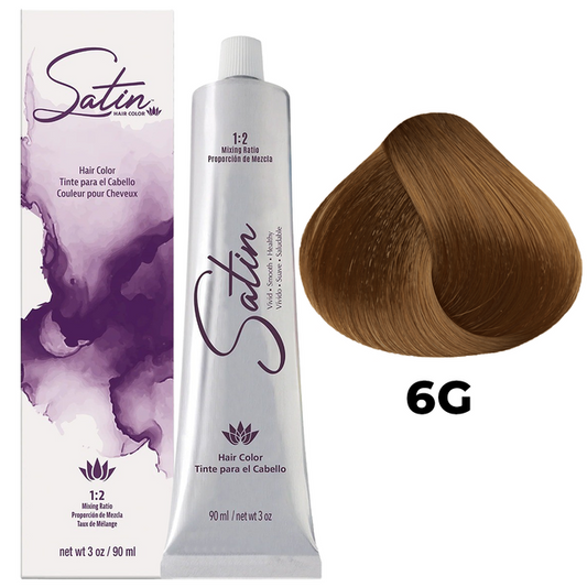 SATIN HAIR COLOR 6G DARK GOLDEN BLONDE/RUBIO