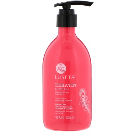 LUSETA BEAUTY KERATIN SHAMPOO 16.9 OZ